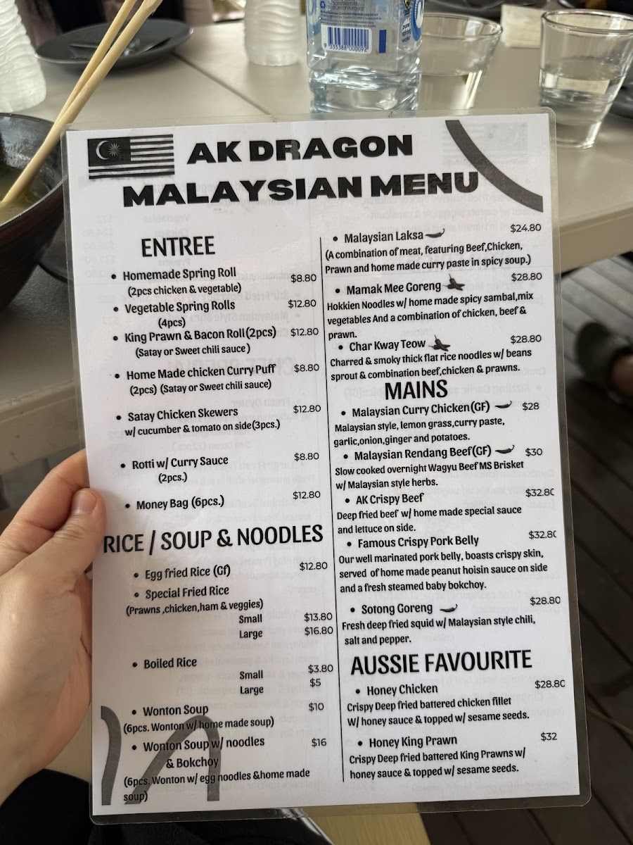 Menu Ak Dragon Malaysian Restaurant & Bar-9